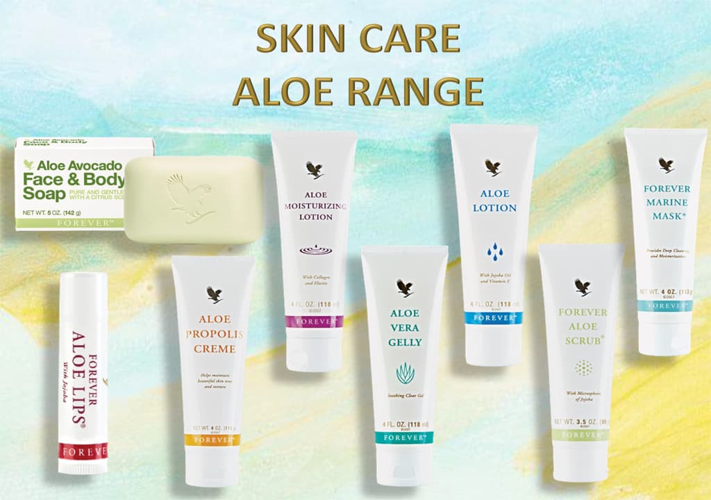 Skin Care Aloe Range